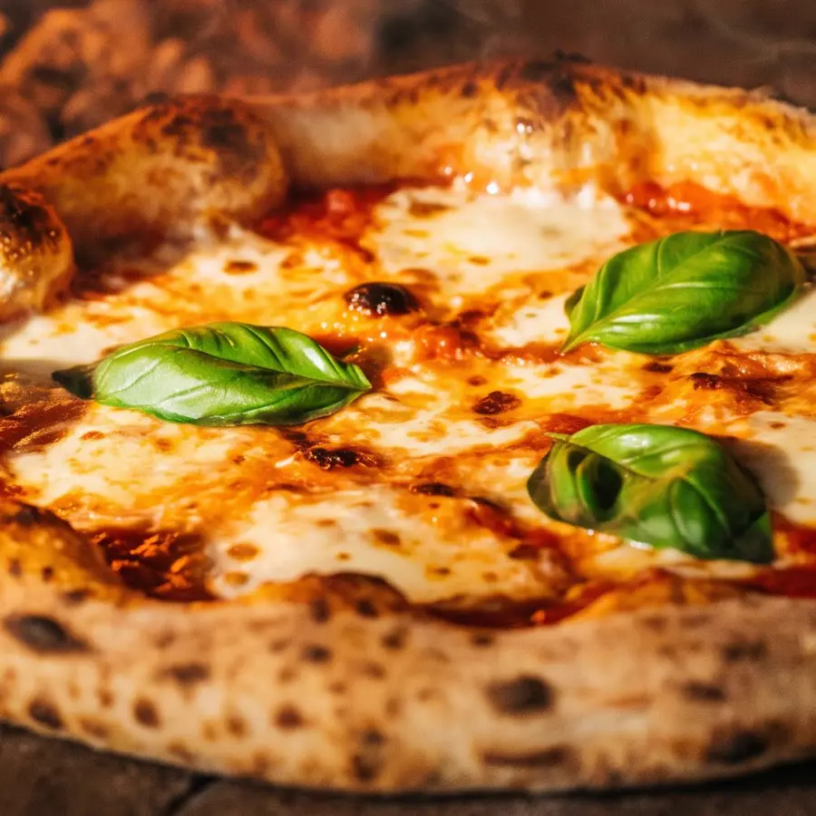 Pizza margherita do Rodízio Tradicional